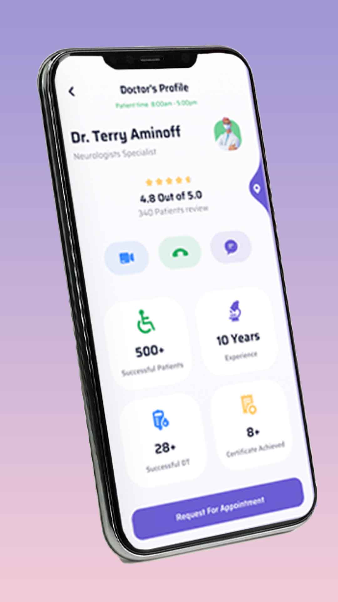Doc Talk screen 5
